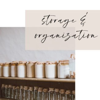 Storage & Organization