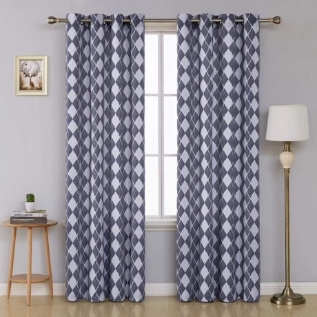 All Industrial Decor - Deconovo Semi Sheer Curtains Window Grommet