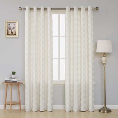 All Industrial Decor - Deconovo Semi Sheer Curtains Window Grommet 8