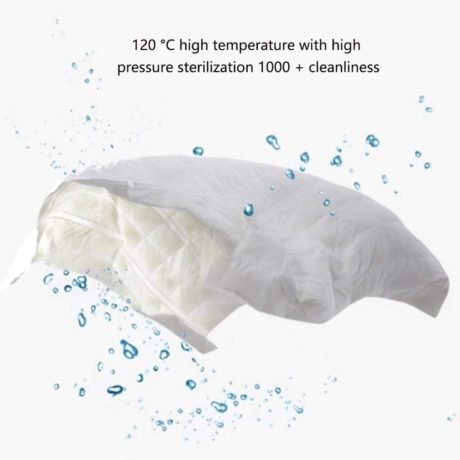 Yalamila 100% Cotton Goose Down Comforter-All Season Quilted Duvet Insert Bedding-White Stand Alone Comforter 7